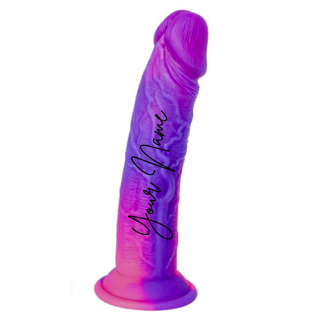 7 Inche Soft Purple Pink Dildo